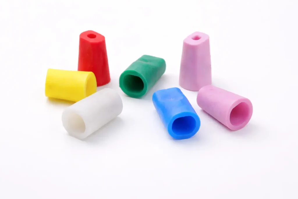 Different colorful 510 drip tips for vape devices