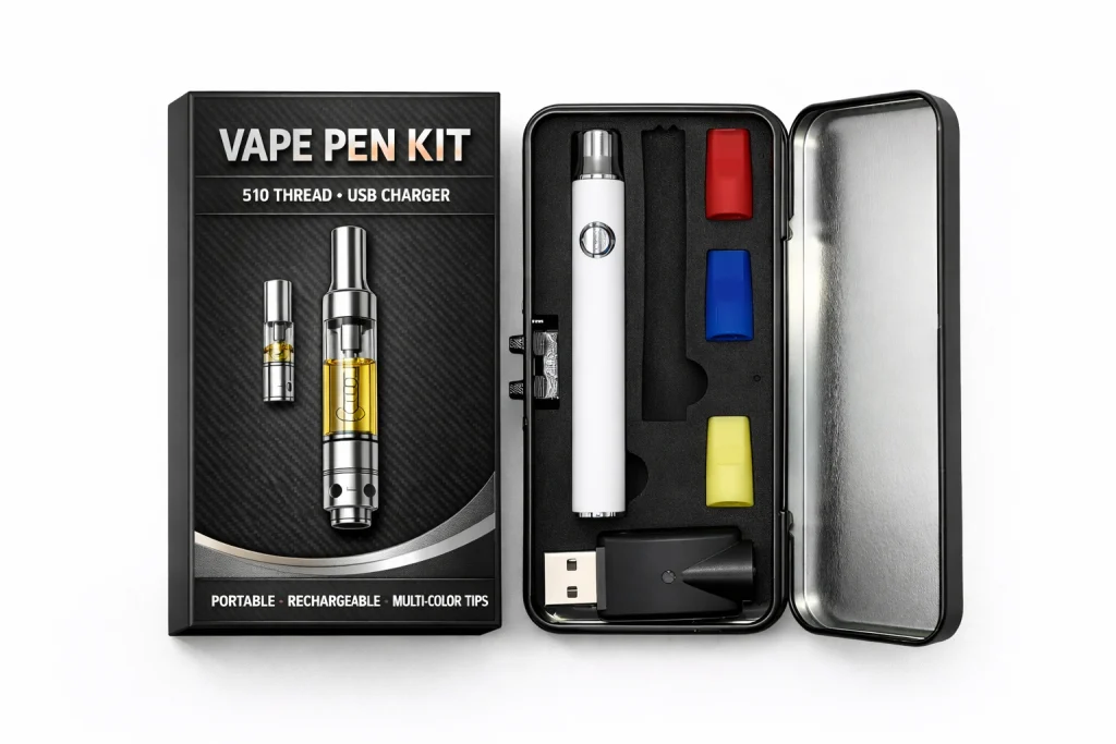 Protective 510 Thread Vape Box packaging for storing vape cartridges safely